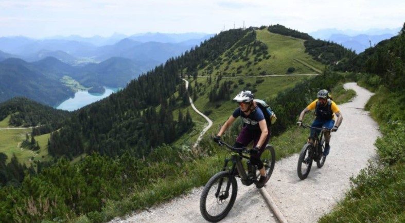 Ride an Electric Bike Up a Steep Hill